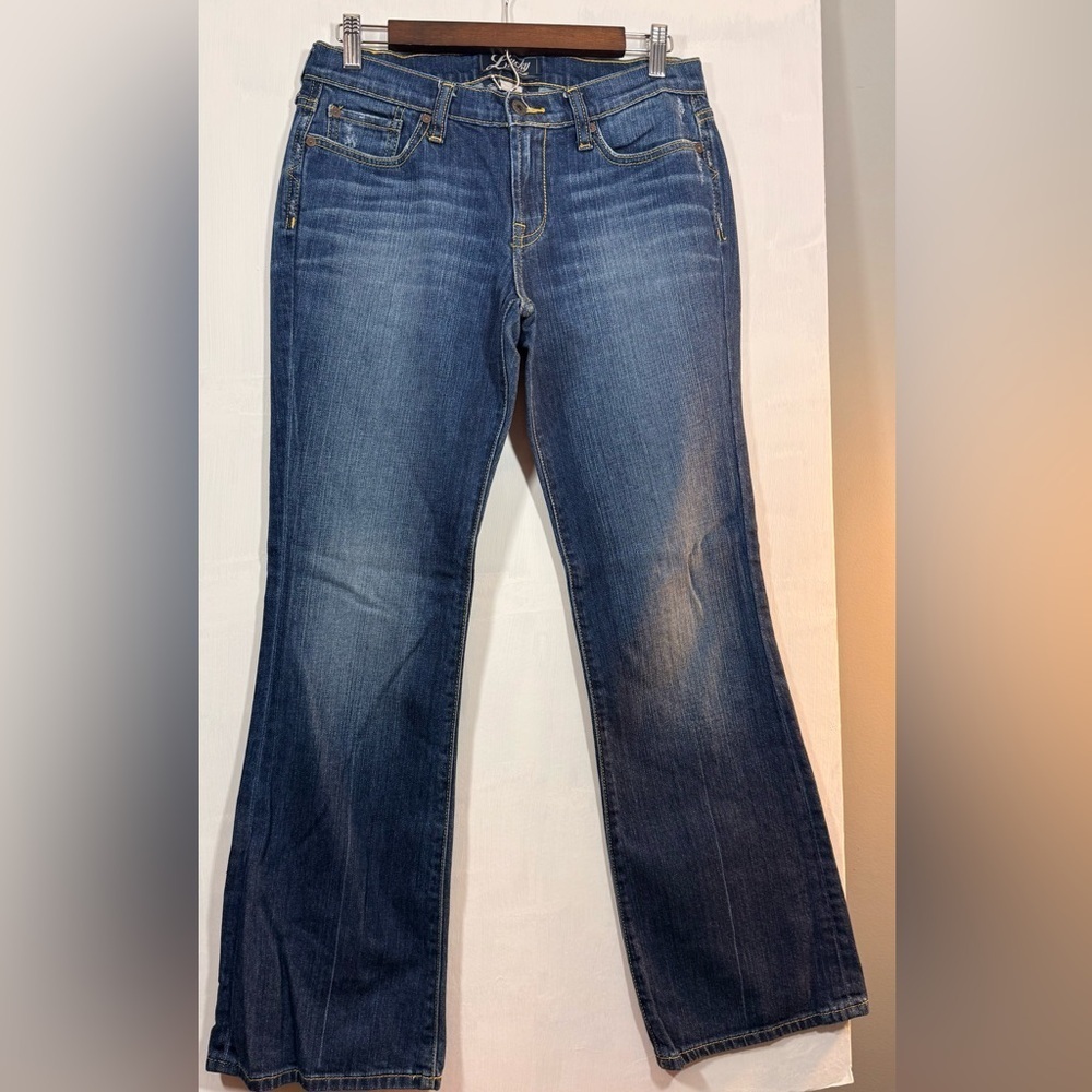Lucky Brand Dark Blue Flare Jeans Size 4